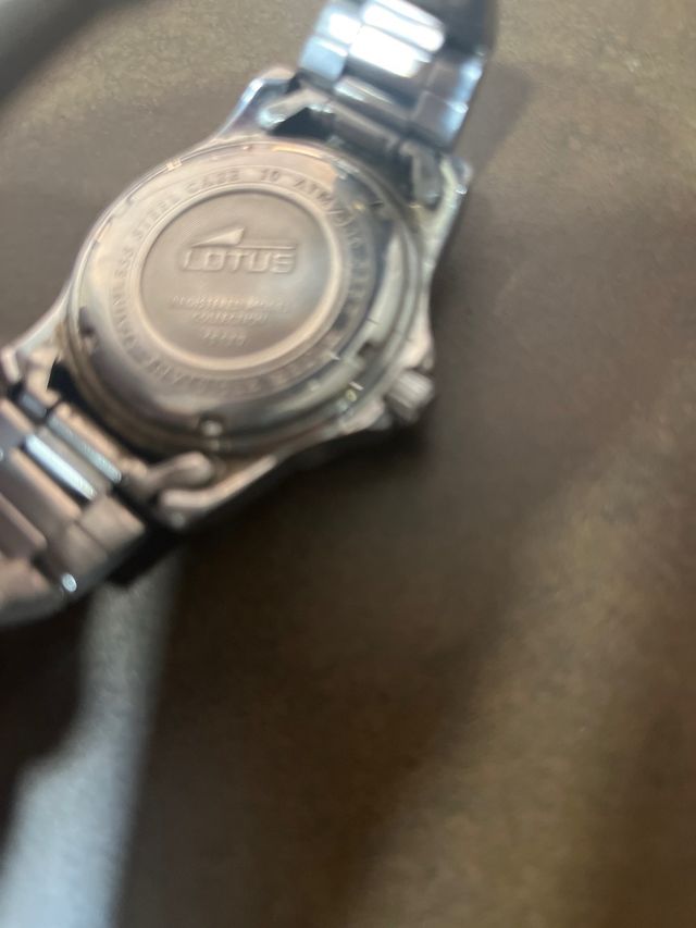 Reloj Lotus Hombre Gris Plata