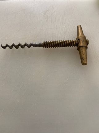 Cavatappi antico in ottone