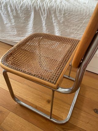 Silla Cesca vintage para restaurar.