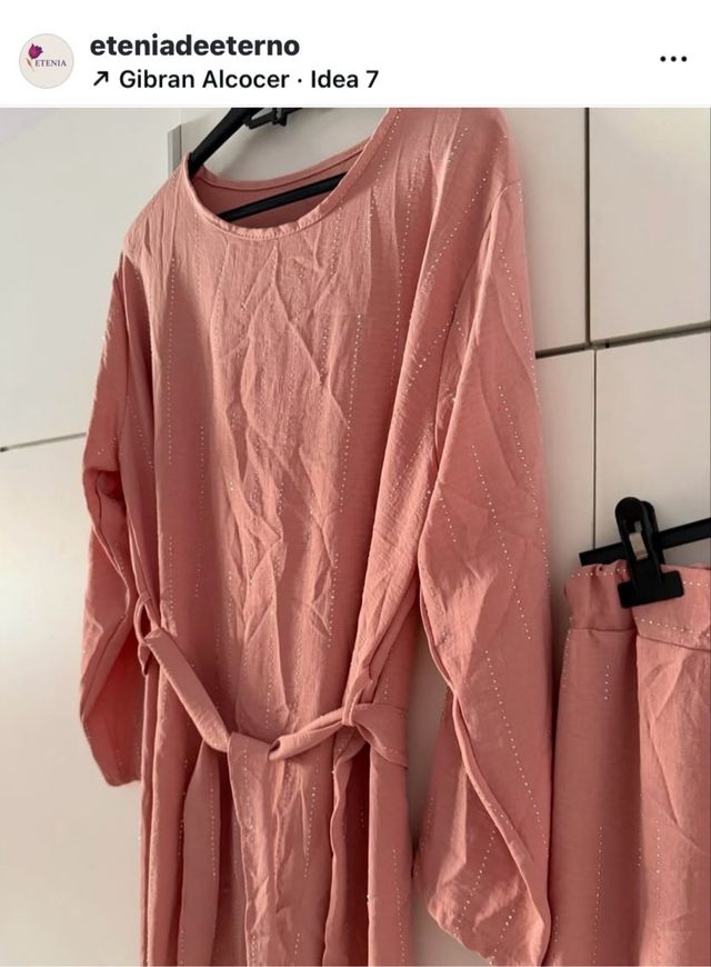Conjunto Pink - Pantalón y blusa