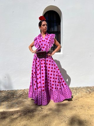 Conjunto flamenco baile romeria feria