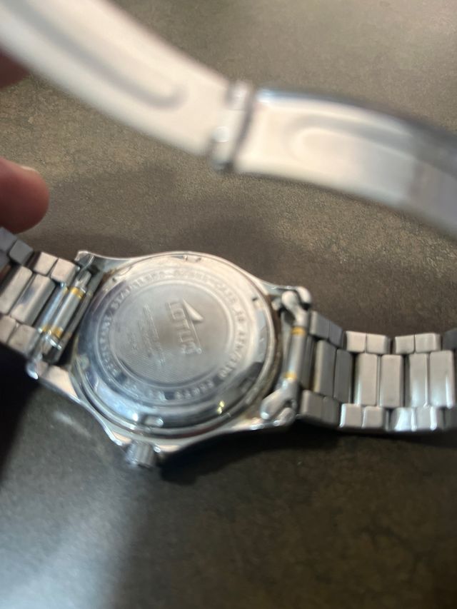 Reloj Lotus cronógrafo blanco