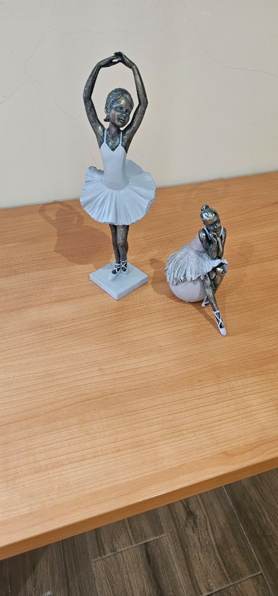 2 Figuras Bailarinas Porcelana