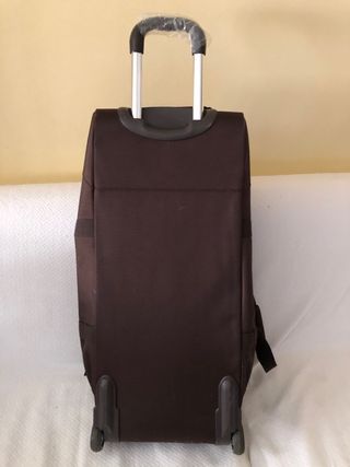 Maleta viaje marrón