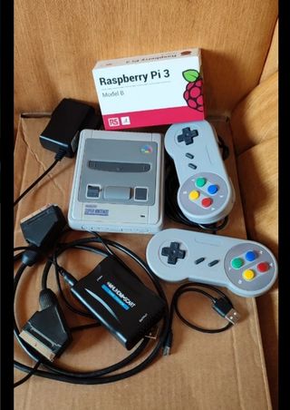 Para Raspberry Pi 3B Pack SNES mini