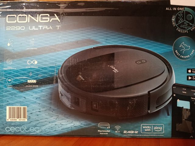 Robot aspiradora Conga 2290 Ultra T Cecotec