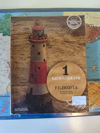 Libro Filosofía 1º Bachillerato Anaya