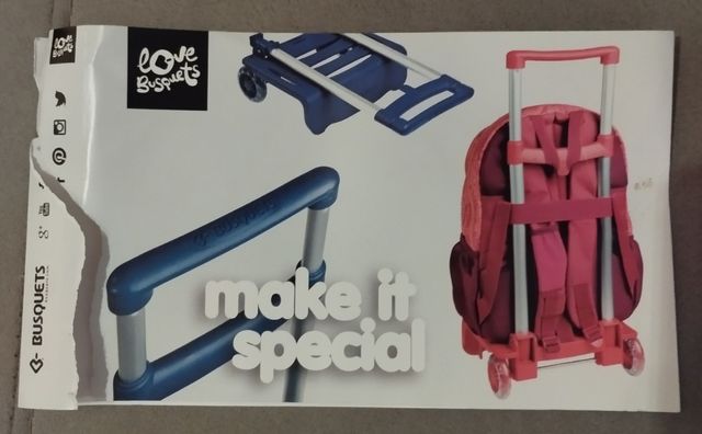 Carro plegable mochila Busquets