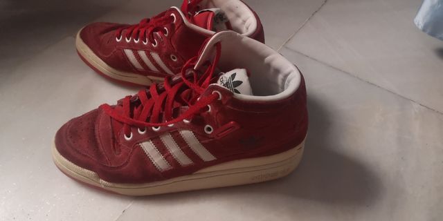 Adidas Forum Mid rojas - 2011