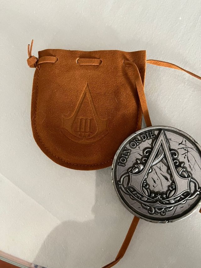 Moneda Assassins Creed coleccionista