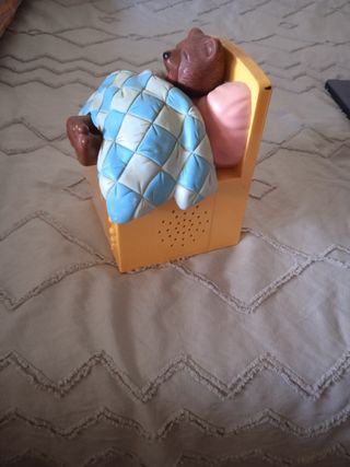 Reloj despertador oso dormido