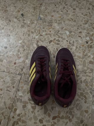 Zapatillas Adidas Marrón Dorado