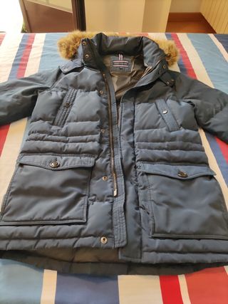 Plumas Tommy Hilfiger azul marino talla M