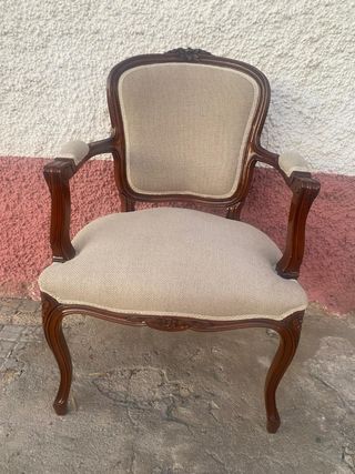 Butaca estilo Luis XV