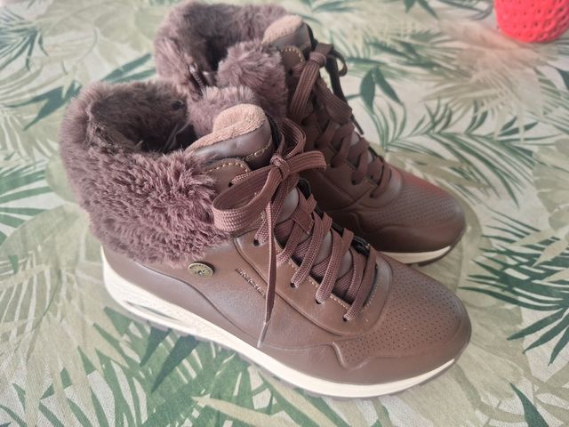 Botas Skechers Marrón - Piel