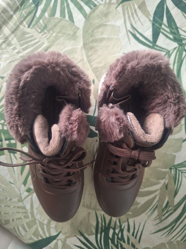 Botas Skechers Marrón - Piel