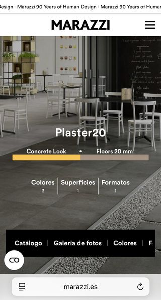 Suelo porcelánico gris antracita