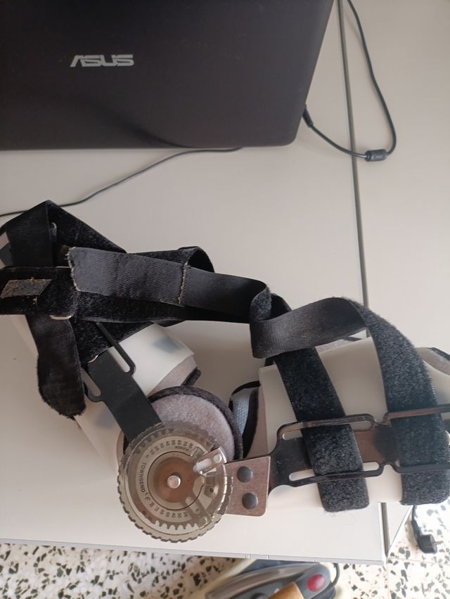 Ortesis brazo regulable - Negra/Gris