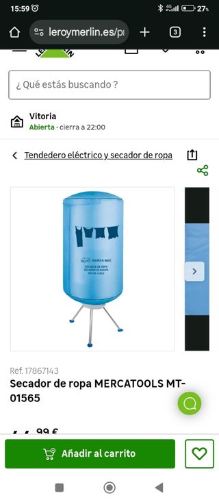 Secador ropa