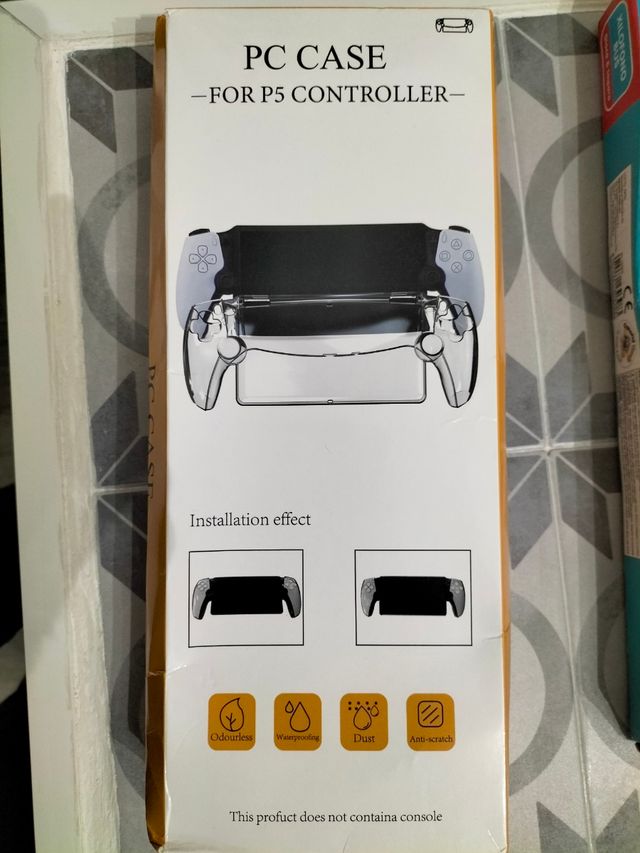 Custodia Trasparente PS5 - Telecomando