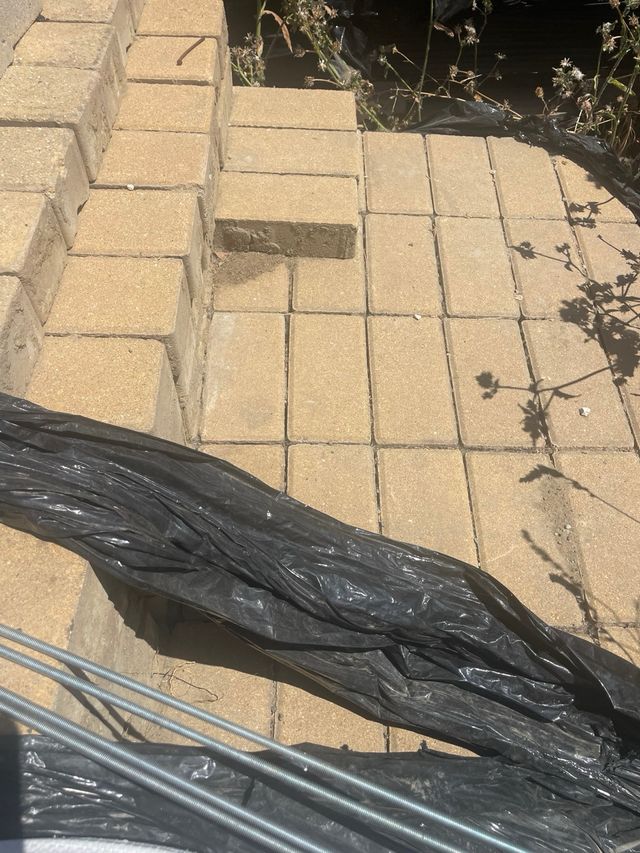 Adoquín amarillo - Pavimento