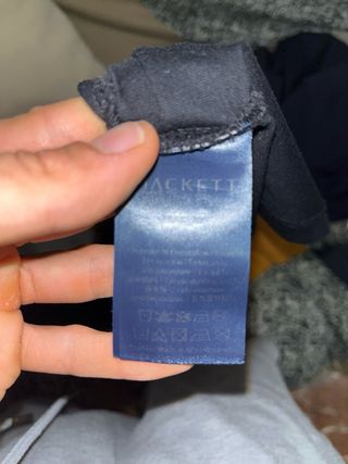 Camiseta Hackett London negra