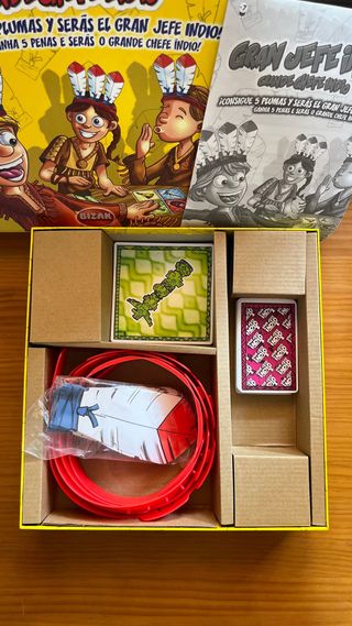 Gran Jefe Indio Bizak - Juego Mesa