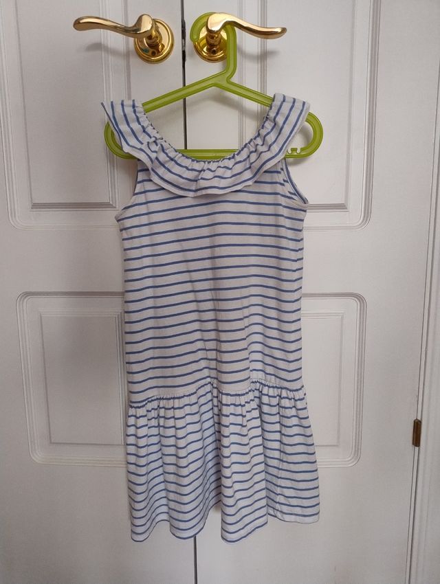 Vestido rayas niña 9-10 años
