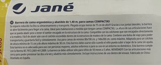 Barrera cama Jané Star 140cm