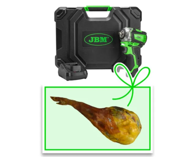 Llave impacto inalámbrica JBM 3/8" 250Nm