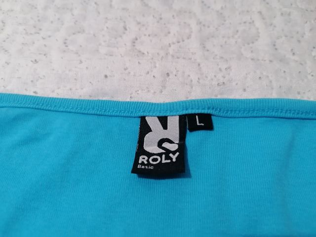 Camiseta tirantes turquesa Roly