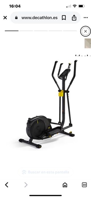 Bicicleta elíptica BH Fitness