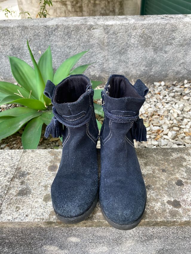 Botines ante niña marino T-30