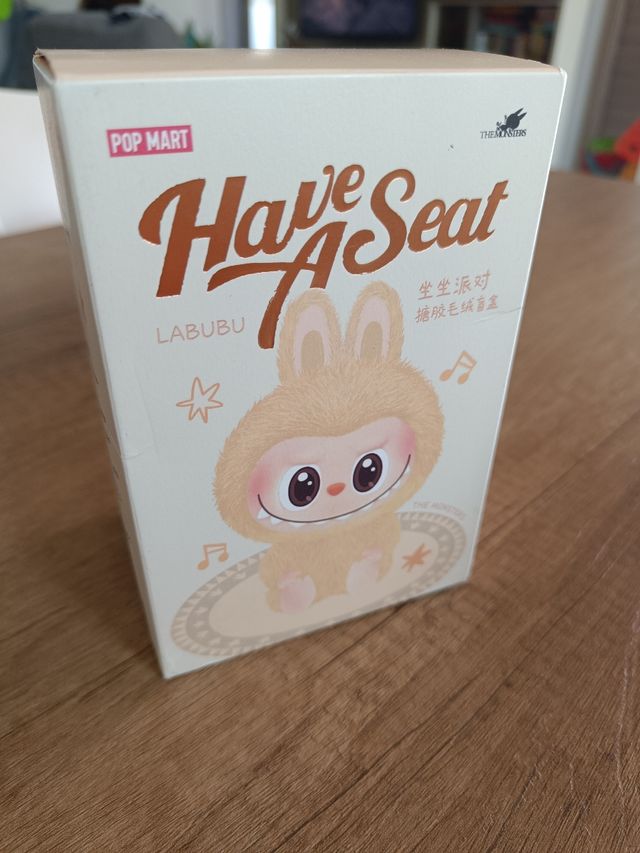 Pop Mart Labubu Have a Seat, Originale