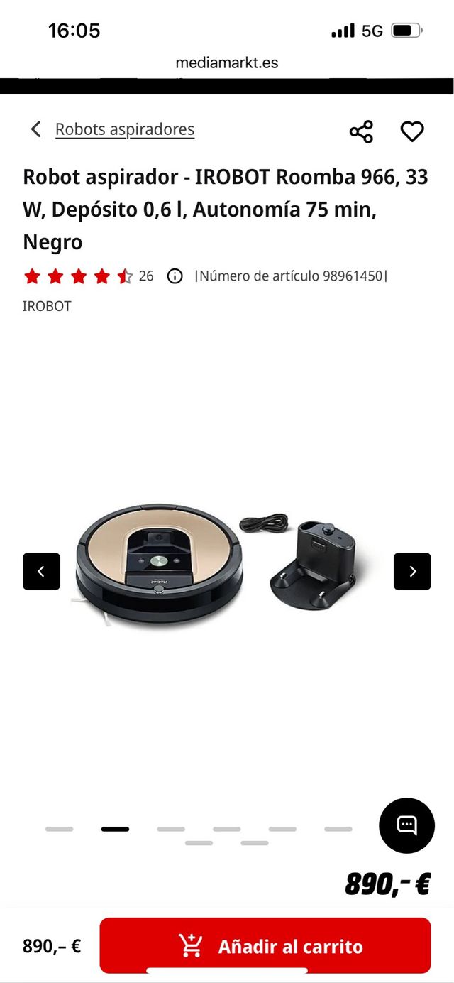 Roomba 980 Opiniones Roomba 966 Irobot 966 Opiniones Batería De