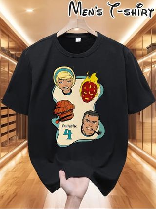 Camiseta Fantásticos 4 - talla L