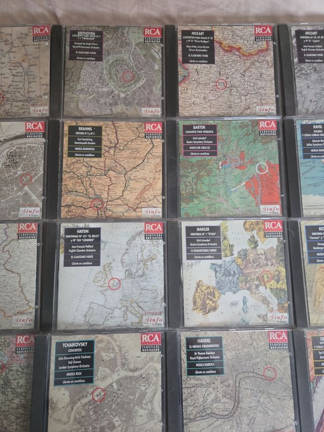 24 CDs Música Clásica RCA