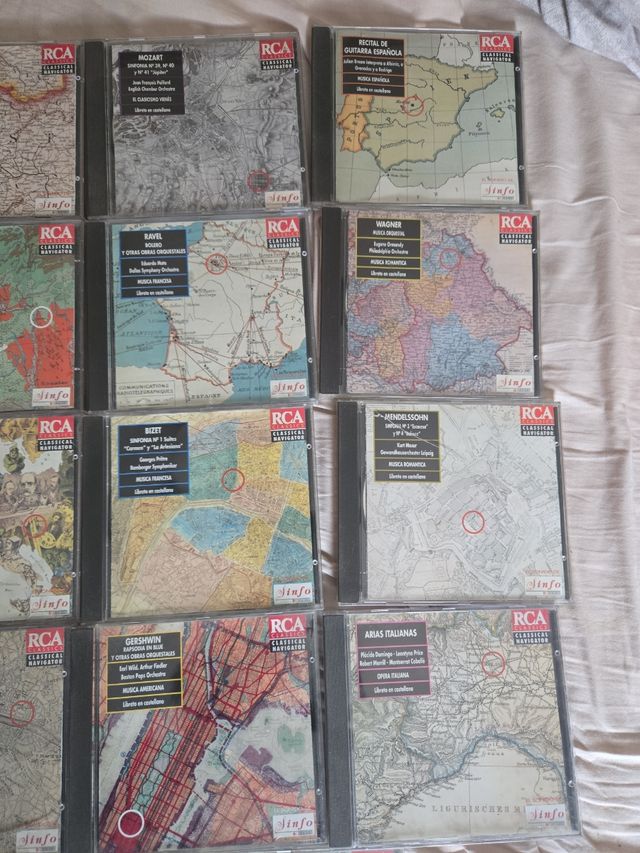 24 CDs Música Clásica RCA