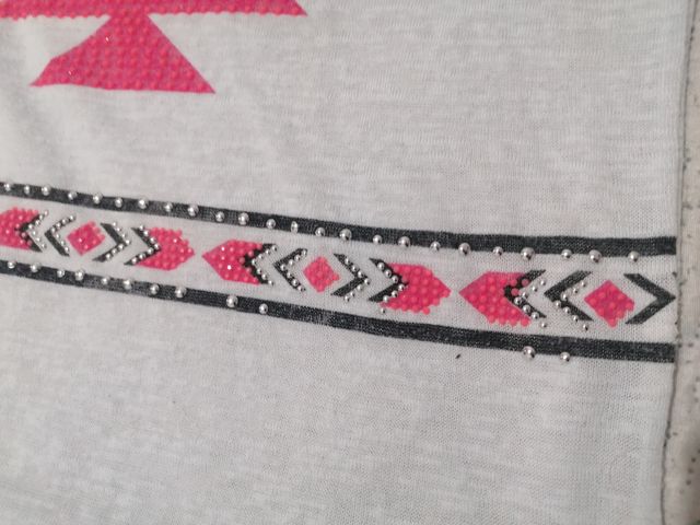 Camiseta manga corta etnica M&V