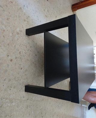 Mesa centro negra IKEA
