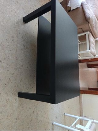 Mesa centro negra IKEA