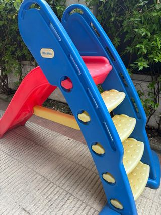 Tobogán infantil Little Tikes, Rojo amarillo yAzul