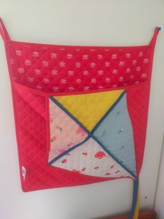 Porta-pigiama patchwork colorato