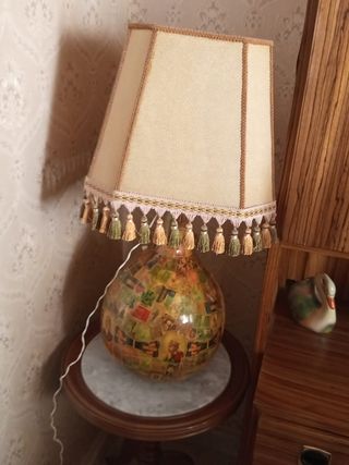 Lampara vintage años 70