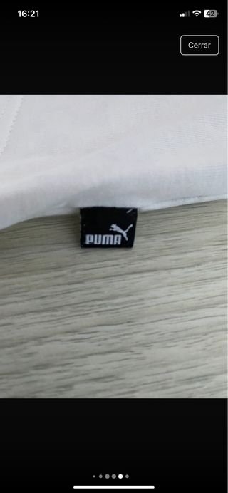 Camiseta Puma Blanca - Talle M