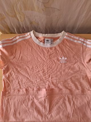 Camiseta Adidas rosa XS