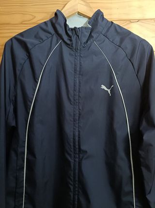 Sudadera Puma Color Azul Oscuro Talla S Nueva.
