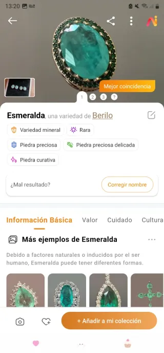 Pendientes esmeralda chapado en oro blanco y rodio