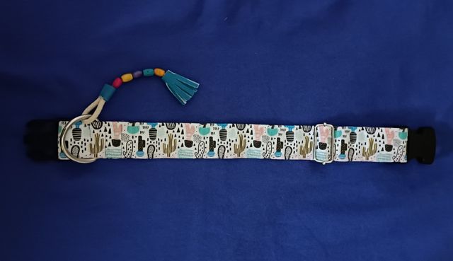 Collar perro talla M - Cactus