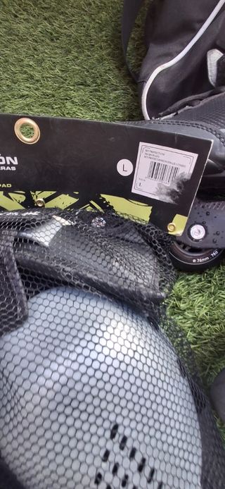 Patines Oxelo Active, Talla 42 casco L/ protec L.
